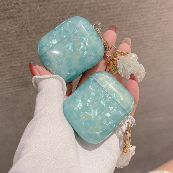 Airpods Case Cover Airpods Pro Case Cover Airpods 3rd Gen Case Cover Pearl - Picture 2 of 5